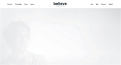 Desktop Screenshot of believemusic.com